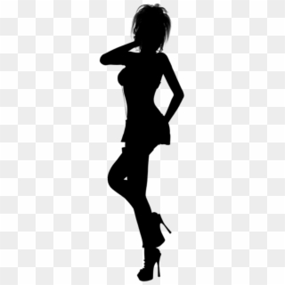 Fashion Silhouette Png - Silhouette Femme Png Clipart