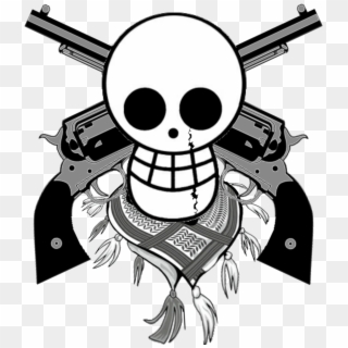 Sharing My Jolly Roger - Simple One Piece Jolly Roger Clipart