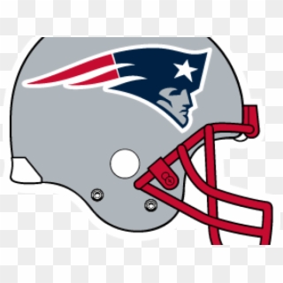 New England Patriots Clipart Vector - Patriots Football Helmet Drawing - Png Download