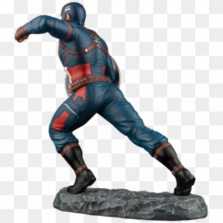Captain - Captain America Statue Clipart