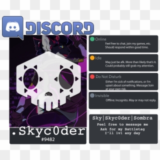 Discord Info - Sombra Boop Clipart