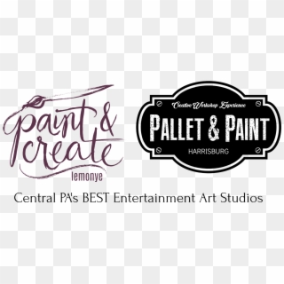 Cropped Cropped Pc And Pallet Paint Combined Logos21 - Paint & Create Clipart