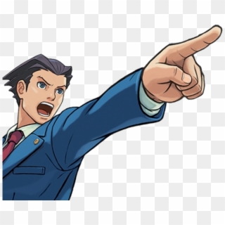 Lawyer Clipart Objection - Phoenix Wright Png Transparent Png