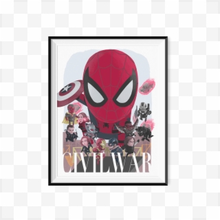 Plainframe Civilwar - Spider-man Clipart