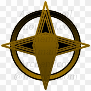 Compass Blue - Emblem Clipart