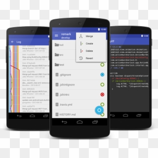 Pocket Git - Git Android Clipart