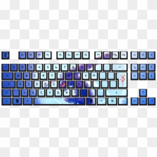 Choose Your Keycap Colors - Arabic Keyboard For Logitech K120 Clipart