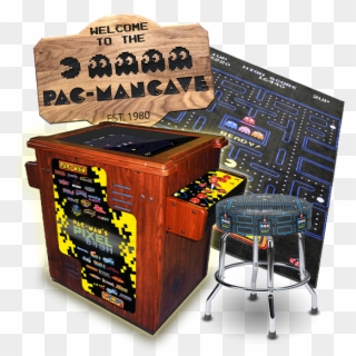 Pixel Bash Cocktail Arcade Machine, A 3' X 5' Pac Man® - Pac Man Pixel Bash Clipart