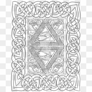 Eye Of Horus Adult Coloring Page By Lorrainekelly Clipart