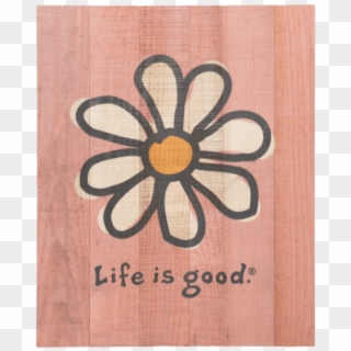 Painting Flowers Daisuy Life Is Good Wall Art Minimalist - Life Is Good Stickers Clipart
