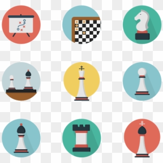 Chess - Chess Icon Vector Png Clipart