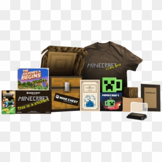 Loot Crate Minecraft Subscription Box - Minecraft Clipart