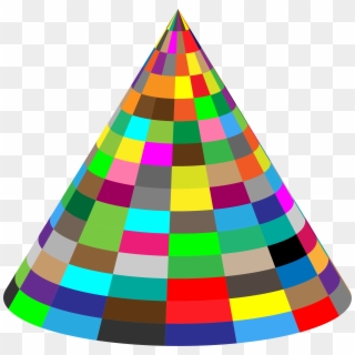 This Free Icons Png Design Of 3d Multicolored Cone Clipart