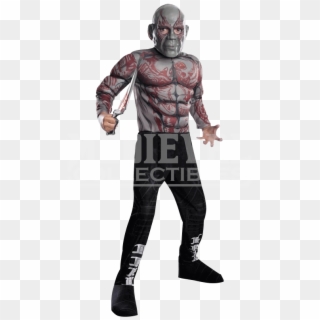 Kids Deluxe Drax The Destroyer Costume - Drax Costume Clipart