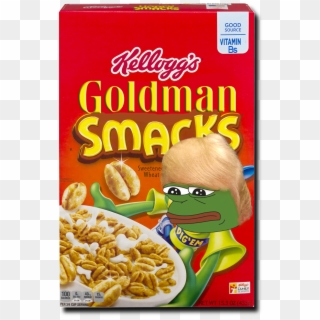 Goldman Sachs Trump Memes Rare Pepe Honey Smacks Cereal - Honey Smacks Cereal Box Clipart