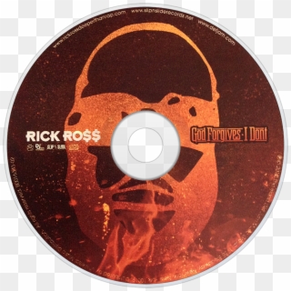 Rick Ross God Forgives, I Don't Cd Disc Image - Rick Ross Album Cd Clipart