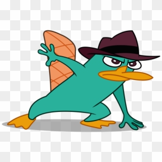 Perry The Platypus Png - Fedora Perry The Platypus Clipart