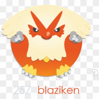 Blaziken The Firey Chicken Pokemon - September Cry For You Clipart