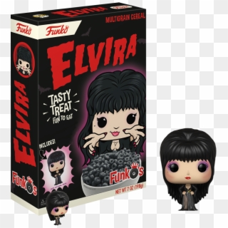 Elvira - Elvira Cereal Hot Topic Clipart