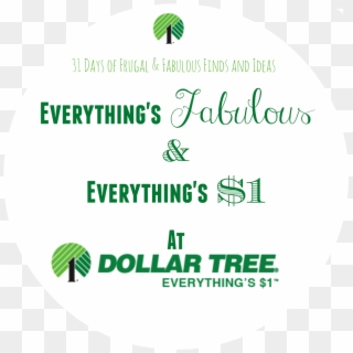 Michael's Dupes At Dollar Tree - Circle Clipart