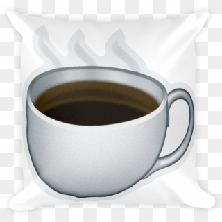 Emoji Pillow Hot Beverage Just Emoji Png Coffee Emoji Clipart