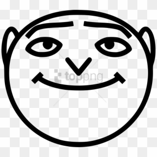 Free Png Download Gru Smiling Transparent Png Images - Portable Network Graphics Clipart