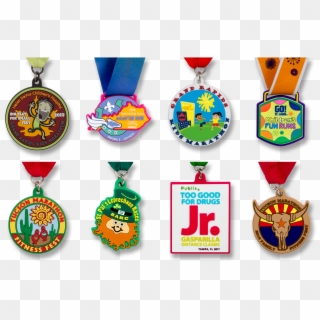 Kids Custom Medals - Kids Run Medal Clipart
