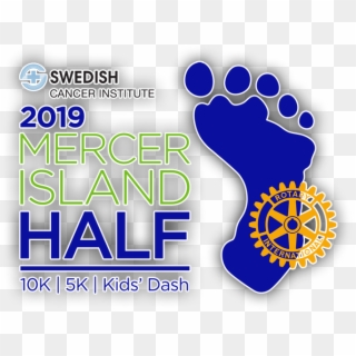 Mercer Island Half Marathon - Rotary Club Clipart