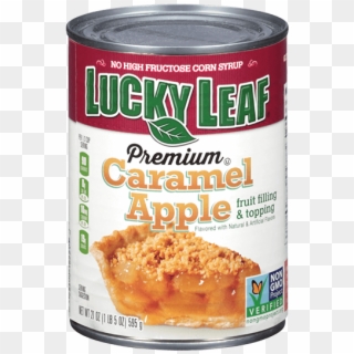 Premium Caramel Apple Fruit Filling & Topping - Lucky Leaf Caramel Apple Clipart