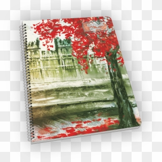 Spiral-bound Notebook With Big Ben Painting - Birch Clipart
