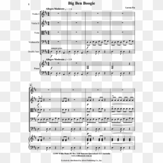 Big Ben Boogie Thumbnail - Catch Me If You Can Theme Score Clipart