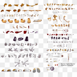 Click For Full Sized Image Rayman - Rayman Legends Sprite Sheet Clipart