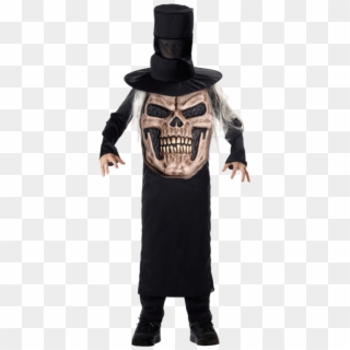 Child Evil Skull Mad Hatter Costume - Halloween Kostuum Jongens Clipart