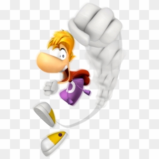 Rayman Smashes In - Cartoon Clipart