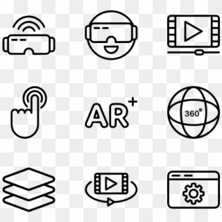 Virtual Reality - Couple Icon Transparent Background Clipart