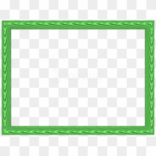 Free Png Green Border Frame Png - Picture Frame Clipart