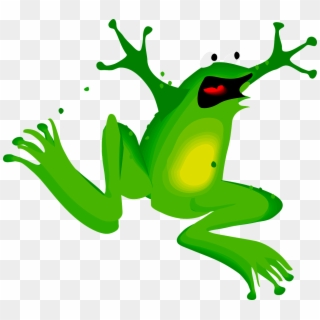 Frog Clipart Png - Shocked Frog Clip Art Transparent Png