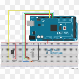 Controlling A Rgb Led With Tv Remote Circuit - Digital Voltmeter Using Arduino Clipart