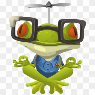 612 X 750 1 - Frogs With Glasses Clipart