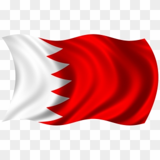 Bahrain Flag Png Image Background - Transparent Bahrain Flag Png Clipart