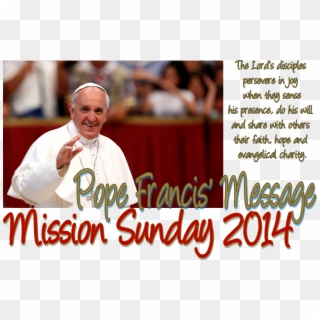 Pope Mission Sunday - Mission Sunday Clipart