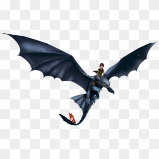 “ Toothless And Hiccup - Train Your Dragon Night Fury Clipart