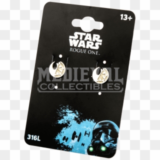 Rogue One Split Symbol Stud Earrings - Star Wars Clipart