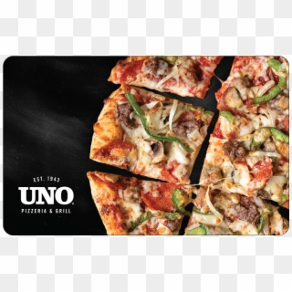 Uno Pizzeria & Grill Gift Card - California-style Pizza Clipart