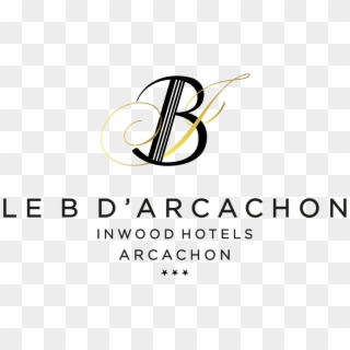 Le B D'arcachon - Calligraphy Clipart