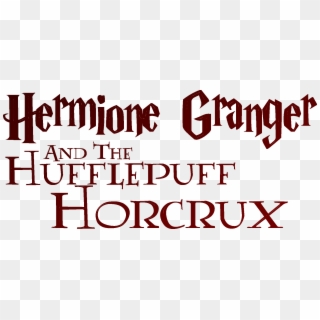 "hermione Granger And The Hufflepuff Horcrux" - Harry Potter Clipart