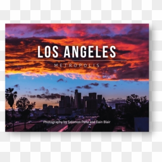 Los Angeles Metropolis Book Cover - Terra Estrangeira Clipart