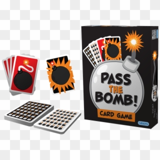 Pass The Bomb Card Game - Illustration Clipart
