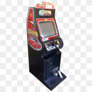 Outrun Arcade Machine Hire - Video Game Arcade Cabinet Clipart
