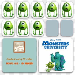 Monsters University Movie Rating - Monsters Inc Clipart